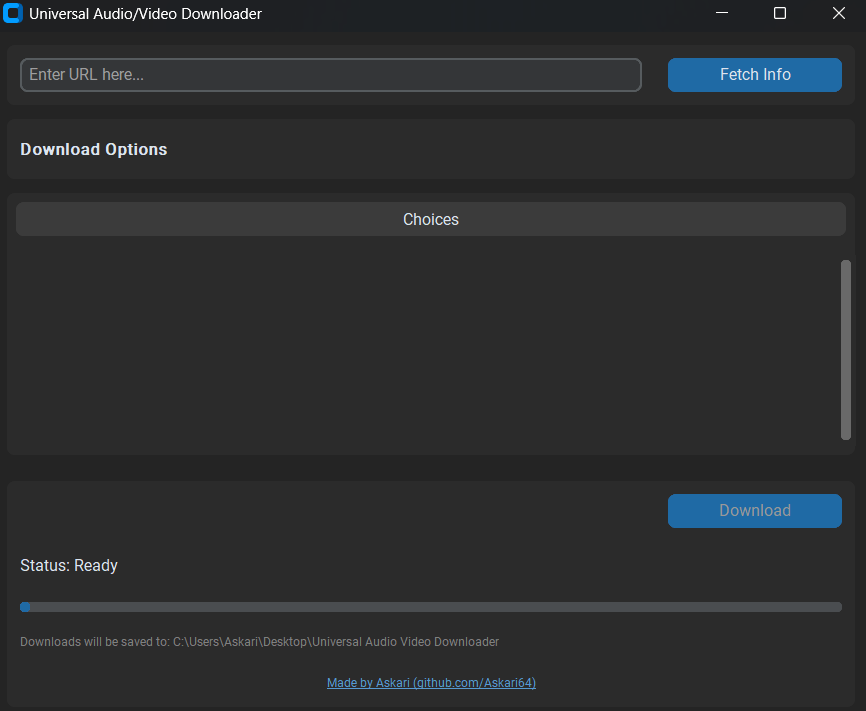 Universal Media Downloader